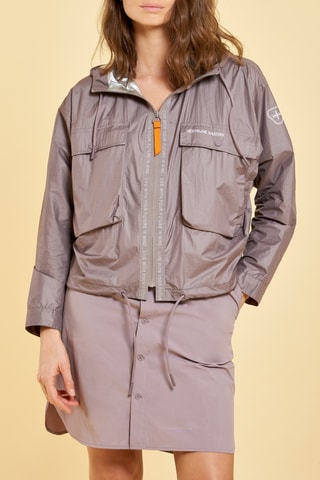 Chaqueta con capucha Evy - Violeta