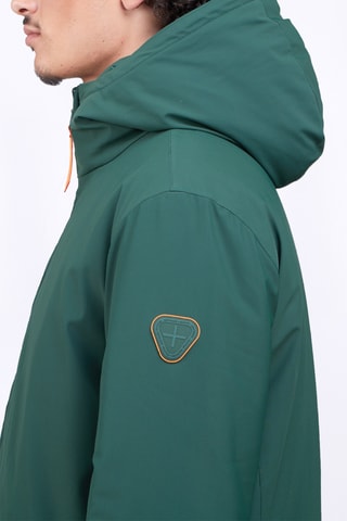 Chaqueta con capucha Gaspard - Verde oscuro