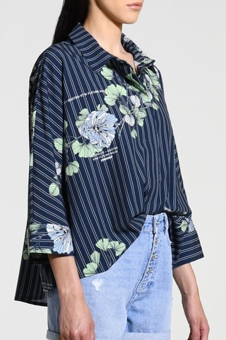 Camisa Daphne - Azul marino