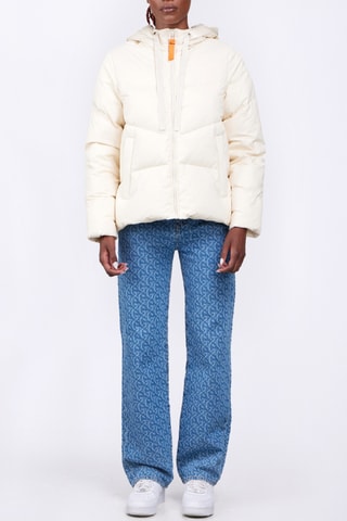 Anorak con capucha Leslie - Crudo