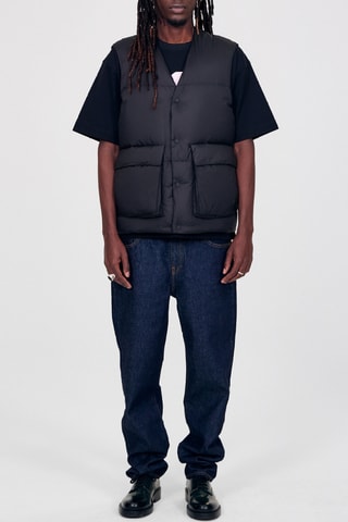 Chaleco unisex Joseph - Negro