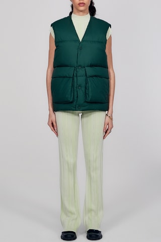 Chaleco unisex Joseph - Verde oscuro