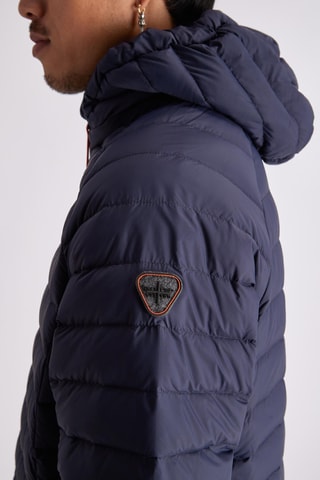 Anorak con capucha Jacques - Azul noche