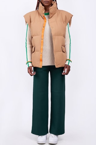 Chaleco unisex Cali - Marrón claro