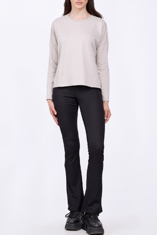 T-shirt Violette - Grigio chiaro