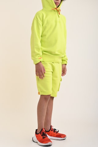 Felpa con cappuccio Little Charly - Lime