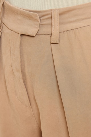 Shorts a vita alta Sam - Beige
