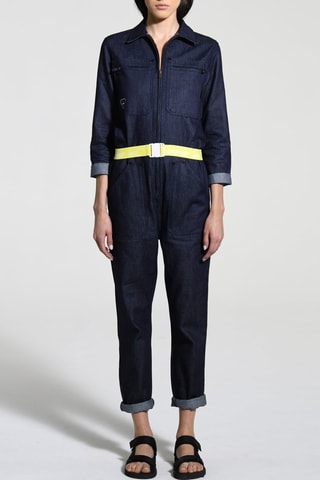 Tuta in jeans Lou - Navy