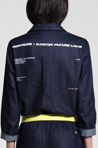 Tuta in jeans Lou - Navy