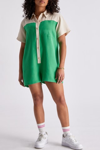 Tuta corta Jada - Verde