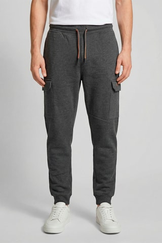 Pantalón unisex Mario - Gris jaspeado
