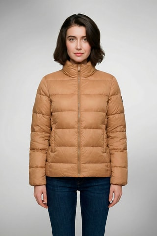 Anorak con capucha Vickie - Camel