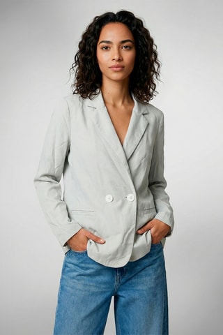 Chaqueta Gaëlle - Gris claro