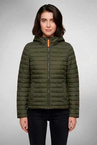 Anorak con capucha Françoise - Caqui