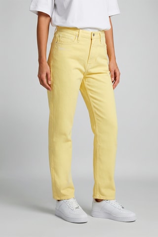 Pantaloni a vita alta Sandra - Giallo