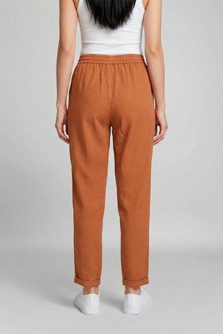 Pantaloni Floriane - Cammello