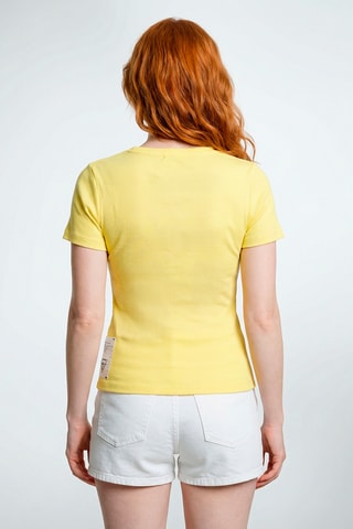 T-shirt Rosa - Giallo