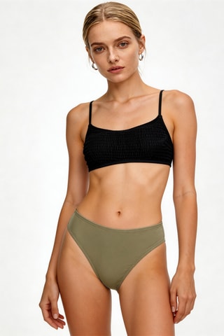 Slip bikini Alba - Kaki