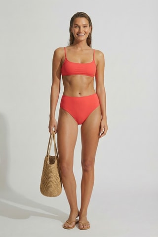 Sujetador de bikini Vahina - Rojo