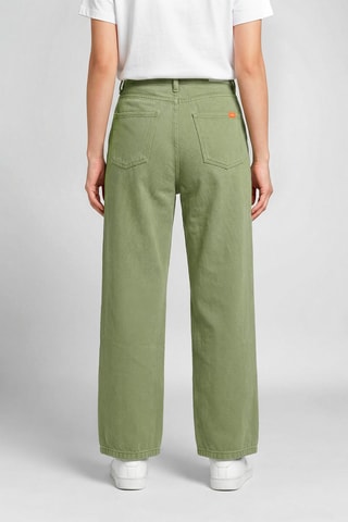 Jeans a vita alta Paula - Kaki