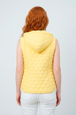 Chaleco con capucha Jenna - Amarillo