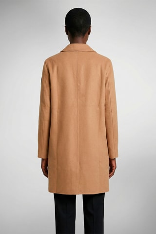 Abrigo de lana unisex Aurel - Marrón