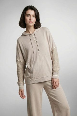 Sudadera con capucha Antonia - Crudo