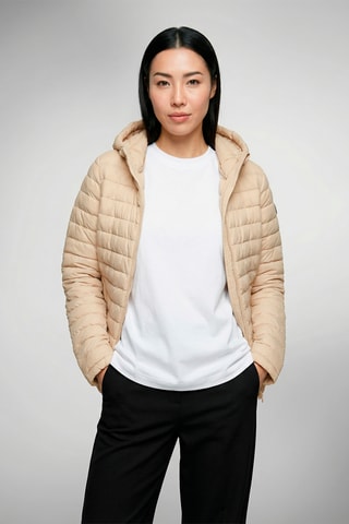 Anorak con capucha Francine - Beige