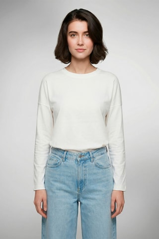 T-shirt Violette - Bianco