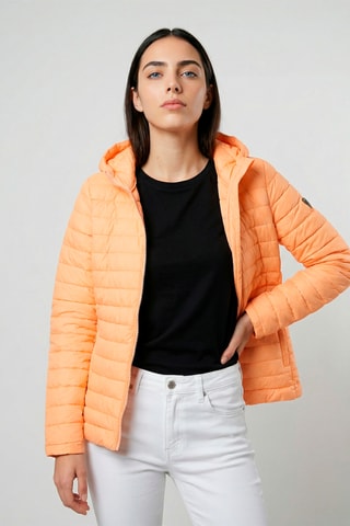 Anorak con capucha Francine - Naranja