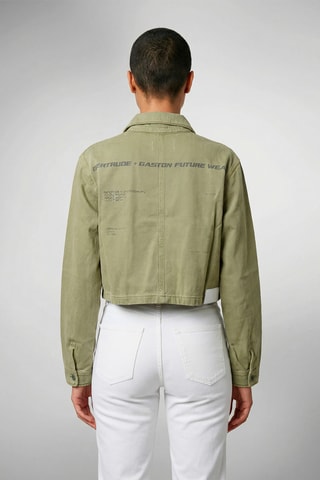 Chaqueta vaquera Nathalie - Caqui