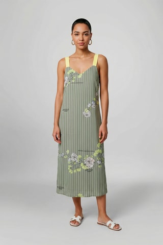 Abito midi Agnes - Kaki