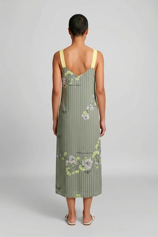 Abito midi Agnes - Kaki