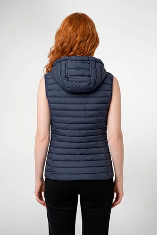 Chaleco con capucha Romane - Azul marino