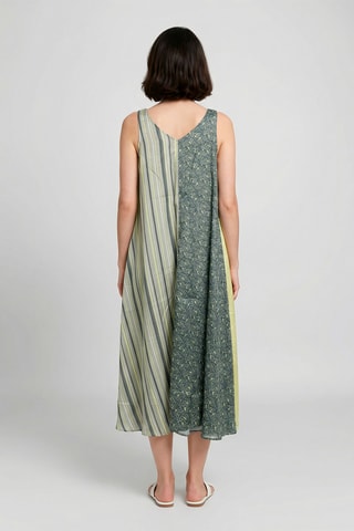 Abito a trapezio Erika - Verde