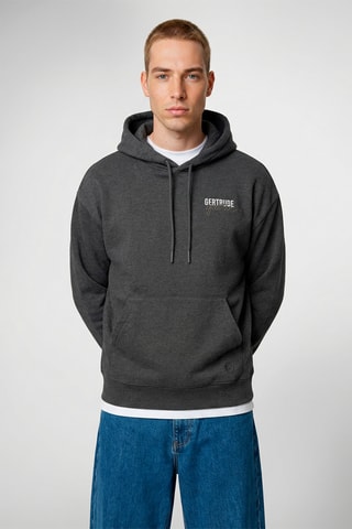 Sudadera con capucha unisex Antobr - Antracita jaspeado