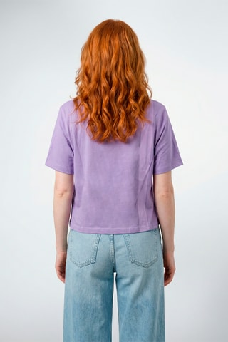 T-shirt cropped Brigitte - Malva