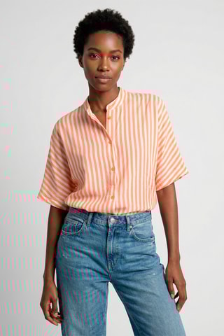 Camisa Celine - Salmón