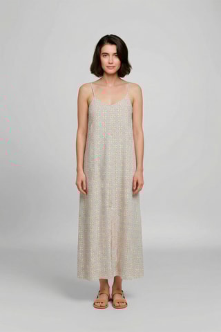 Abito lungo Mayane - Beige