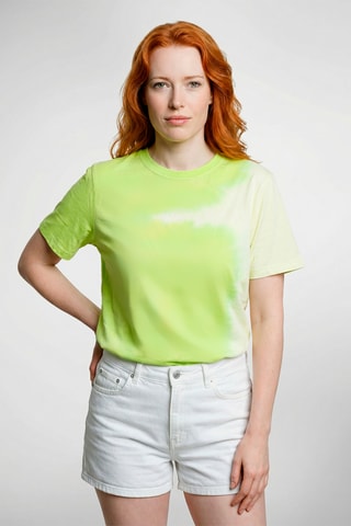 T-shirt tie and dye Lisa - Lime