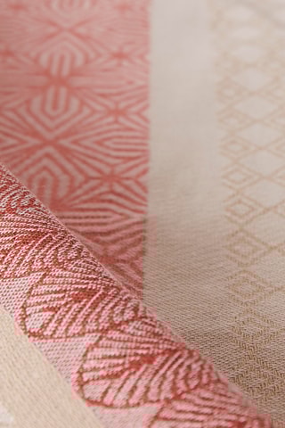 Mantel antimanchas rectangular Charleston - Coral