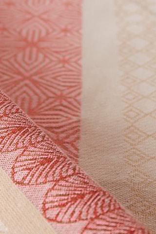 Mantel antimanchas rectangular Charleston - Coral