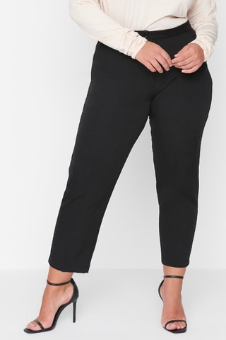 Pantaloni cigarette - Nero