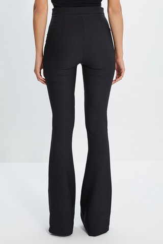 Pantaloni flare - Nero