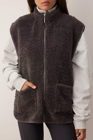 Giacca senza maniche - Antracite