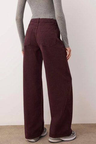 Jean wide legs - Bordeaux