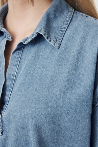 Tunica in jeans - Blu