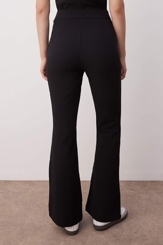Pantalon taille haute - Noir