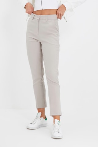 Pantaloni cigarette - Grigio