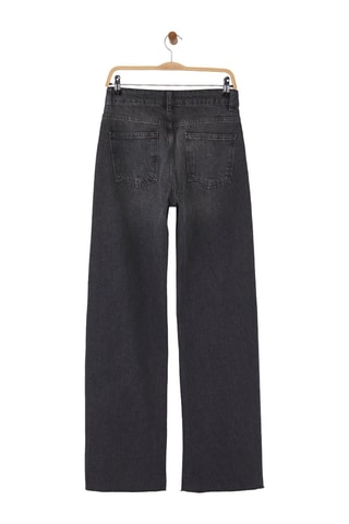 Jeans wide legs - Grigio